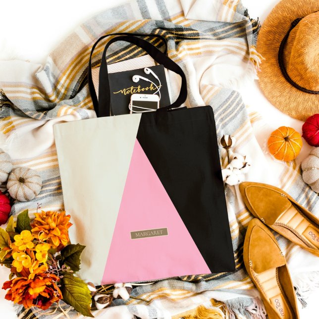 Saco de tote Mínimo Mínimo do Pastel Clássico Únic (Criador carregado)