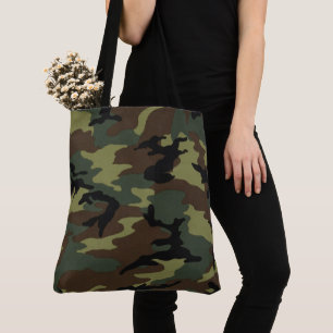 Saco de Tote Personalizado de Camuflagem Personali