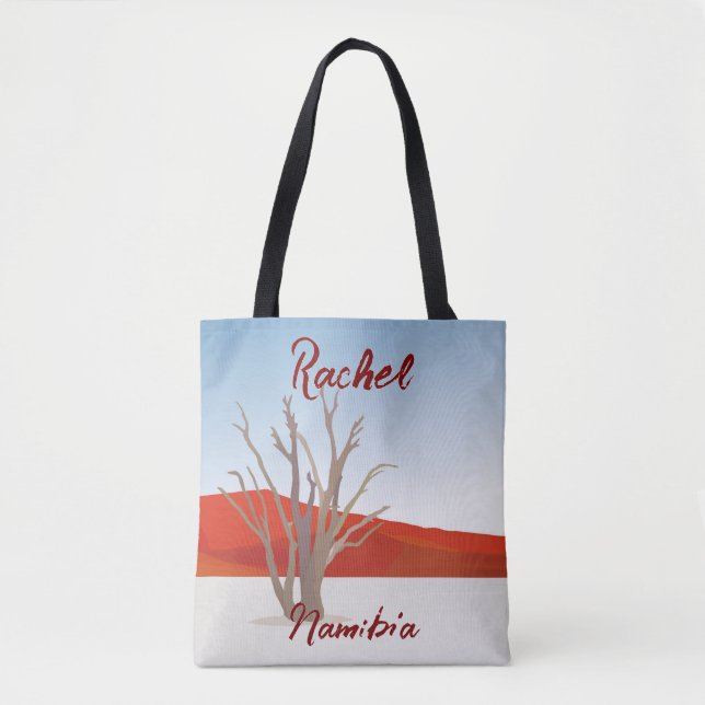 Saco de Tote Personalizado do Deserto da Namíbia (Frente)