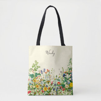 Saco de Tote Personalizado do Jardim da Natureza