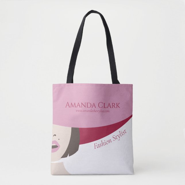 Saco de Tote Personalizado Simples Na moda Moderno (Frente)