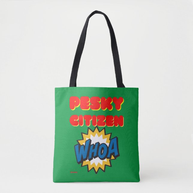 saco de tote "PESKY CITIZEN" (Frente)