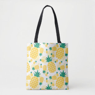 Saco de Tote Pineapple All-Over-Impressão