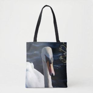 Saco de Tote Swan Branco
