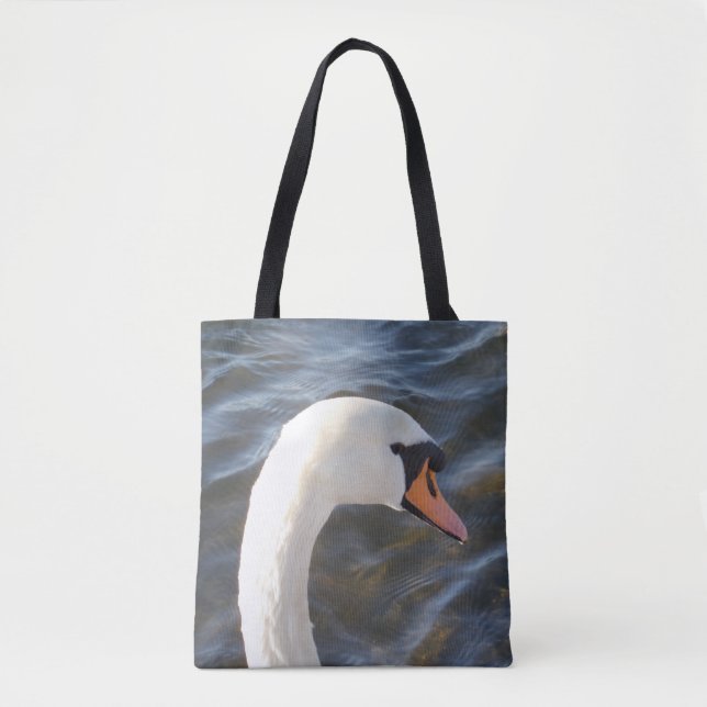 Saco de Tote Swan Branco (Frente)
