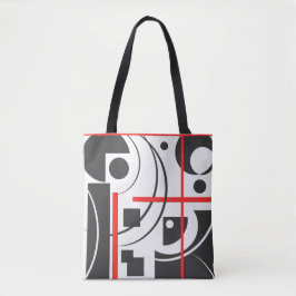 Saco design de tote de abstrato
