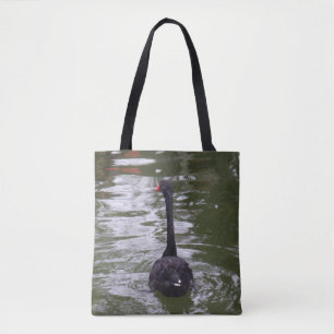 Saco do Tote Swan Preto