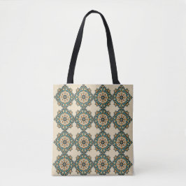 Saco Floral Motif Tote
