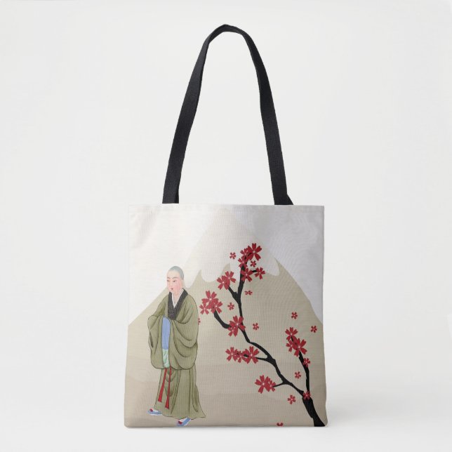 Saco Monk Tote Budista (Frente)