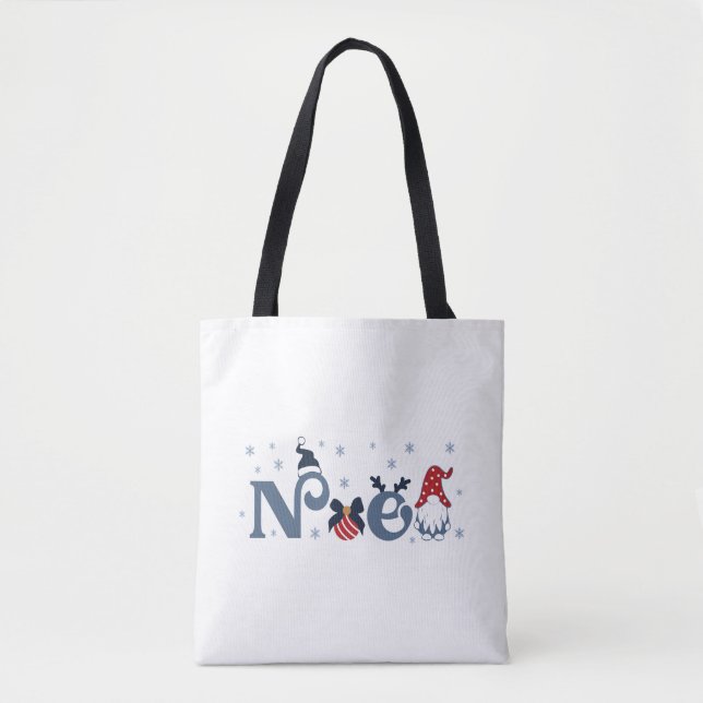 Saco Tote All-Over-Impressão, Médio (Frente)