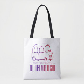 Saco Tote All-Over-Impressão, Médio