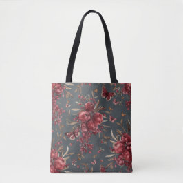 Saco Tote Botânico Romã & Oliveira