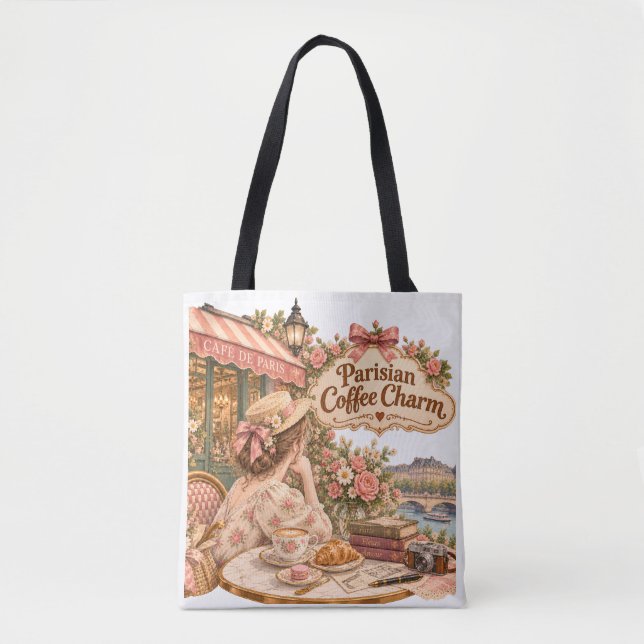 Saco Tote Café Parisiense (Frente)