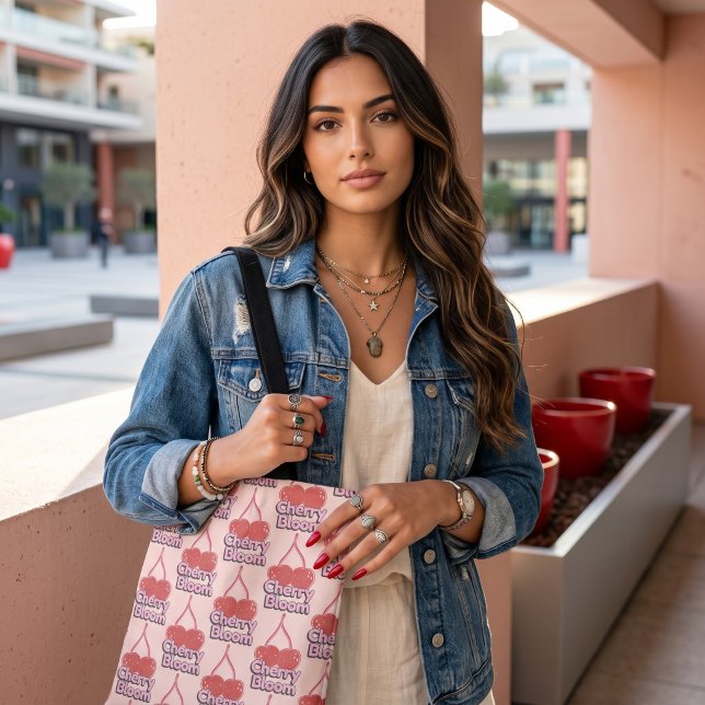 Saco Tote Cherry Bloom (Criador carregado)