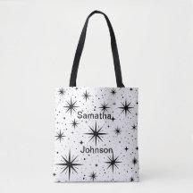 Saco Tote com Estrelas