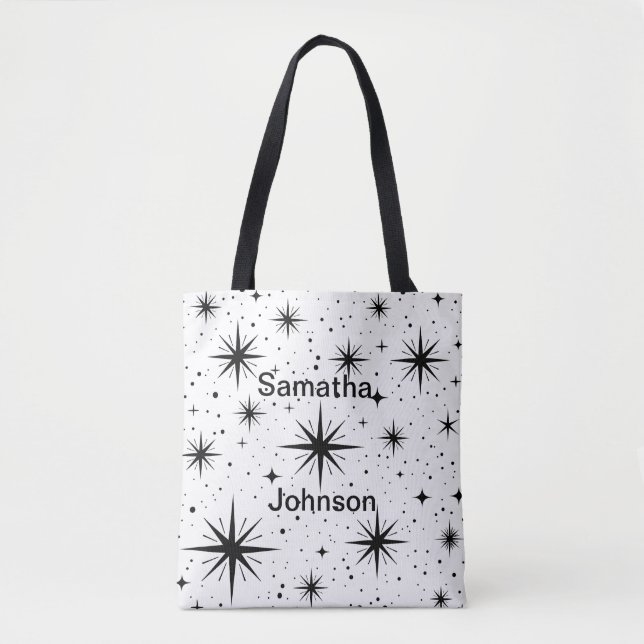 Saco Tote com Estrelas (Frente)