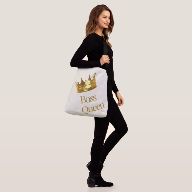 Saco Tote Coroa da Rainha Chefe (No(a) Modelo)