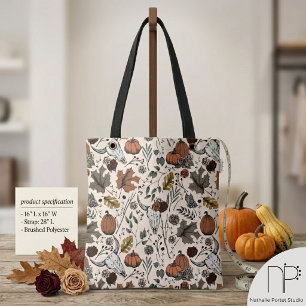 Saco Tote Crânio de Vaca Outono Elegante