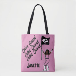 Saco Tote de Bandeira Personalizado (Flor Rosa) B