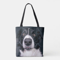Saco Tote de dupla face com foto personalizada de