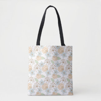 saco tote de flores de primavera