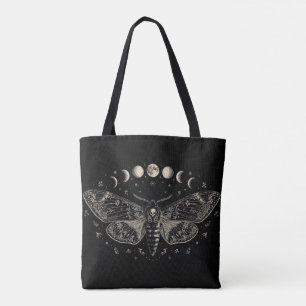 Saco Tote de Mariposa Fases Lunares — Lua da Marip