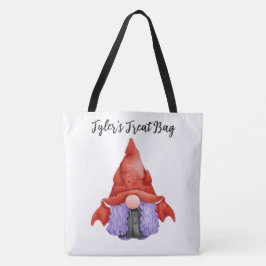 Saco Tote de Truque ou Tratamento Personalizado co