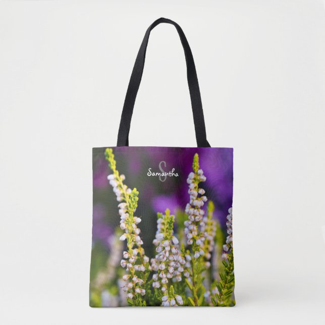 Saco tote de urze branca (Frente)