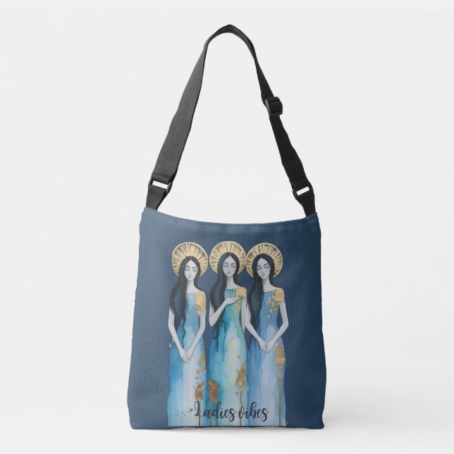 Saco Tote Espiritual Três Senhoras (Frente)