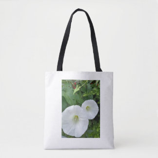 Saco Tote Flor Branca