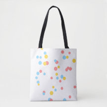Saco Tote Floral Artístico Abstrato Bloom