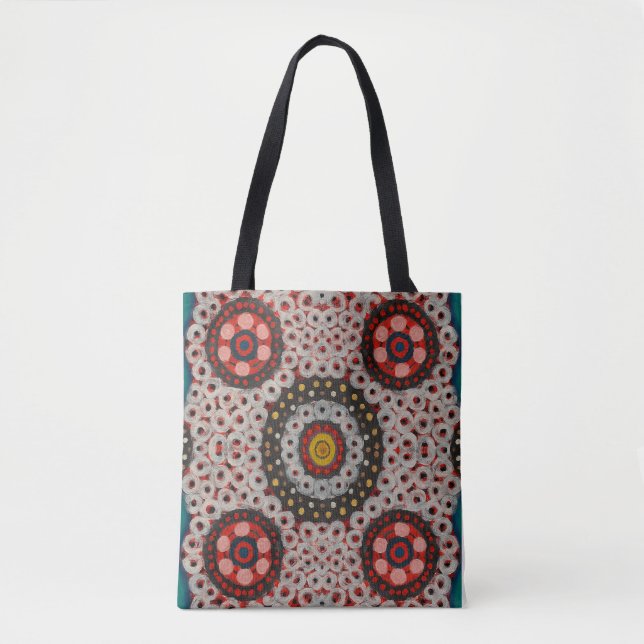 Saco Tote Kaleidoscópio de Duas Faces – Único  (Frente)