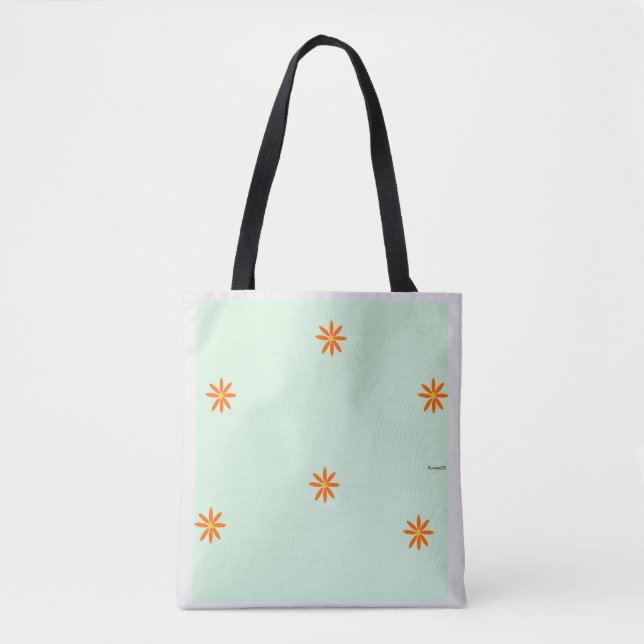 Saco tote Mini Daisies (Frente)