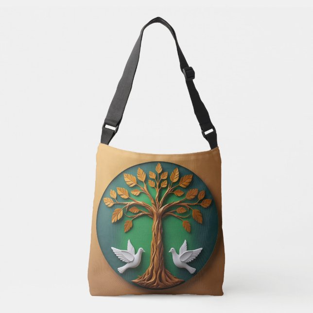 Saco Tote Peaceful Grove (Frente)