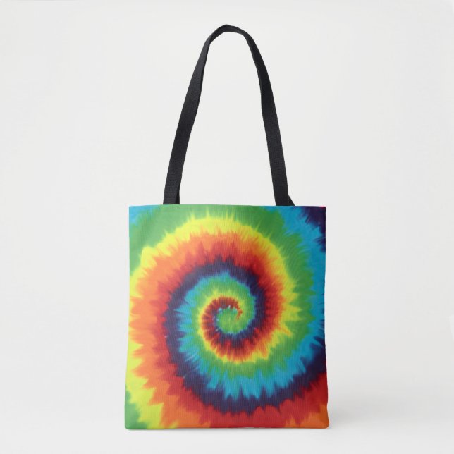 Saco tote tye dye (Frente)