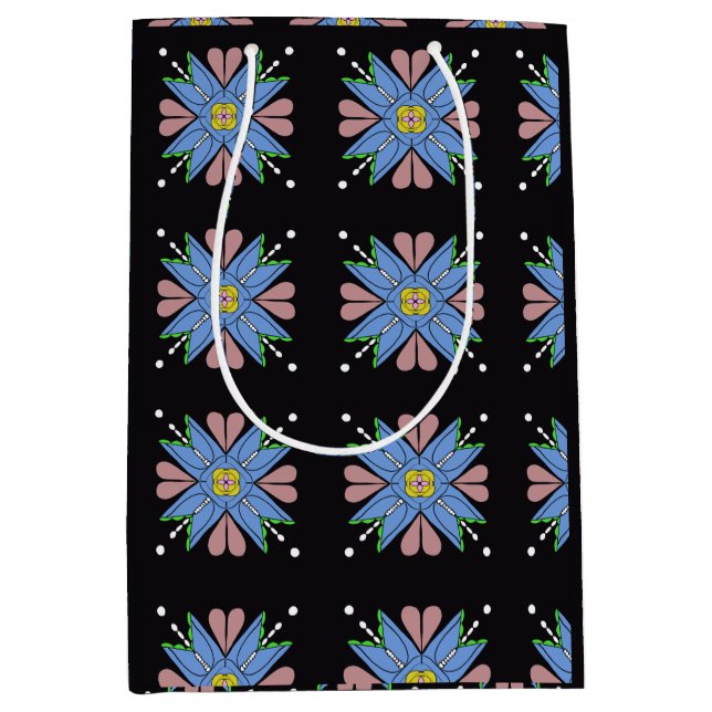 Sacola de Presente Estrela azul (Frente)