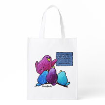 A bolsa de compra reusável de LimbBirds
