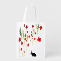 A papoila floresce o coelho de coelho