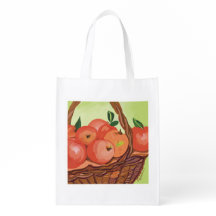 Applelicious grocery bag