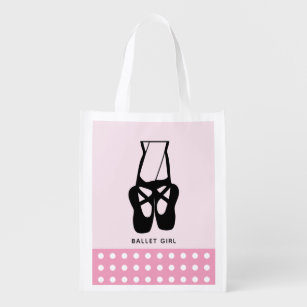 personalised dance shoe bolsa