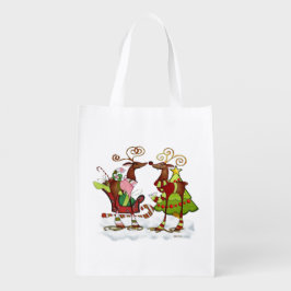 Sacola Ecológica Bobo Whimsey Christmas Mooks