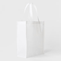 Bolsa de compra reutilizável de autoridade simples