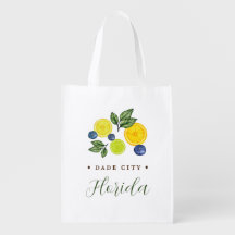 Bolsa de compra Reutilizável de Citrus da Flórida
