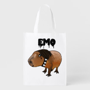 Sacola Ecológica Capivara Emo