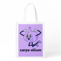 Carpe Allium - Agarre o saco de Comida Engraçado d