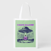 Carpe Allium - UFO engraçado e alho reutilizável