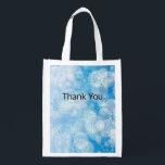 Sacola Ecológica Christmas snowflakes on a blue background<br><div class="desc">Christmas snowflakes on a blue background.  100% Customizable. Click on the CUSTOMIZE button to add,  move,  delete,  resize or change any of the fonts or graphics.</div>