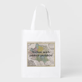 Sacola Ecológica Eu Amo Meus Ancestrais Poloneses | Saco reutilizáv