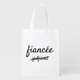 Sacola Ecológica Fiancée Bolsa de compra