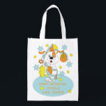 Sacola Ecológica Hanukkah Zeevie comemora a Bolsa de compra<br><div class="desc">Chanucá Zeevie Celebra, saco branco de dois lados. Todos os elementos design podem ser editados. Todo o texto editável pode ser excluído e substituído por sua própria mensagem. Use a cor, o tamanho e o estilo da sua fonte favorita. Feliz Hanukkah/Chanukah! Estilo: Bag Reutilizável Vá verde e salve o planeta...</div>